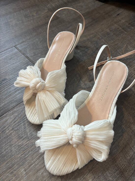 Loeffler Randall Shoes - Loeffler Randall Dahlia Pearl Heels Size 6